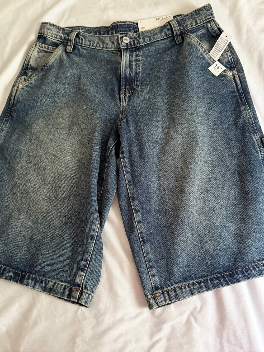 Arizona Jean Co Women’s Denim Jorts Size 8